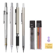 [HOT BYISGBO HOT] 0.3 0.5 0.70.92.0mm Mechanical Pencil Set 2B HB Automatic Pencils Lead Refills for Draft Drawing Writing Crafting Art Sketch Binders &amp; Binder Accessories
