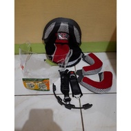 KACA HELM / VISOR HELM GM EVO GM EVOLUTION CLEAR / PUTIH DAN SMOKE Free Buble wrap