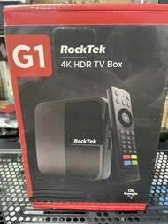 RockTek 雷爵科技 Google授權G1 4K HDR電視盒 全新 蘆洲可自取📌自取價980