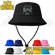 Toothless Dragon Children's Bucket Hat / Toothless Baby Dragon Children's Hat