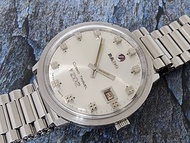 นาฬิกา Vintage Rado cosmo travel v202 automatic สภาพสวย silver dial.
