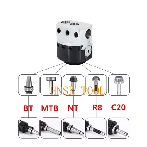 F1 Boring Head Lathe MT2 MT3 MT4 C20 C25 BT30 BT40 NT30 NT40 R8 F1 2 inch 50 Boring head F1 Boring R