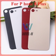 Big Hole NEW Back Glass Replacement For P hone 8 Plus Back Cover Glass Glass Battery Cover