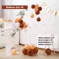 MINIIS Balloon Stand Kit 1.7M Circle Round Star Love Heart Hoop Balloon Ballon Belon Stand Holder Fo
