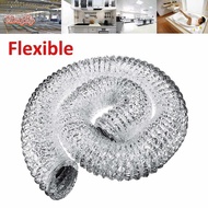 honeybird 4inch Ventilator Pipe Aluminum Tube Air Ventilation Hose Flexible Exhaust Duct2M Nice
