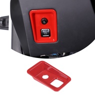 3 Style ABS Plastic Electronic Handbrake Switch Frame Trim Interior Cover For Chevrolet Corvette C8 