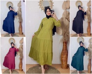 Dres midi wanita terbaru 2021 Dres midi rayon polos Dres midi terbaru Dres midi kekinian Dres Midi Muslim Dres midi moderen Dres midi Muslim Dres midi Viral