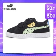 PUMA KIDS - รองเท้าผ้าใบเด็ก Suede Classic Mix Match สีดำ - FTW - 39251902