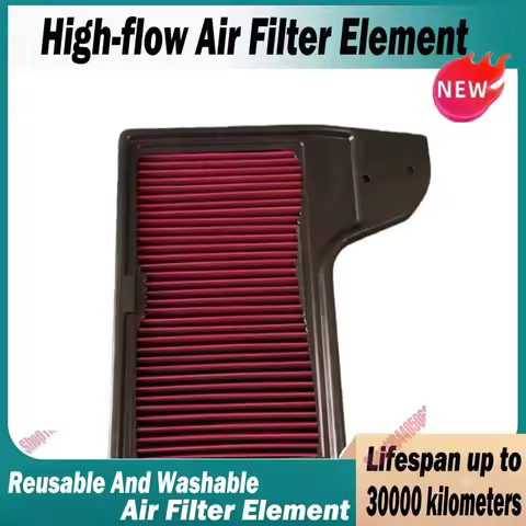 Car High Flow Air Filter For FORD Mustang GT GT350R(S550 2014-) 2.3T 3.7L 5.0L 5.2L FR3C9601AA FR3Z9