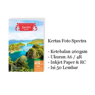 SPECTRA A6 PHOTO PAPER / PAPER RC INKJET SILKY 4R 260 GSM