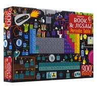 Usborne book and jigsaw periodic table jigsaw puzzle for childrens early education and puzzle toys f