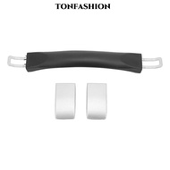 TONFASHION 2 Pcs /Set Luggage Pull Handle, Flexible Plastic Luggage Handle, Durable Black Luggage Ha