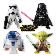 Star Wars Darth Vader Clumsy Stormtrooper R2-D2 Yoda Mini Figure Decoration
