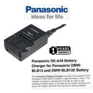 PANASONIC DEA49 DE-A49 CHARGER BATTERY FOR BLB13/BLB13E BATTERY (1 YEARS WARRANTY)