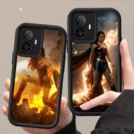 AA-35 wonder woman Shockproof Casing for OPPO F25 Reno 10 11 11F 13F Realme C55 Narzo N55 C67 Pro