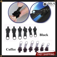 【Hot-DELA】Universal Zip Repair Replacement Kit. 3 Sizes 6 Pieces No Tools Zip Fixers