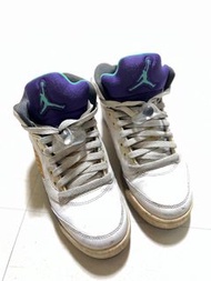Nike Jordan 5 白葡萄 23.5