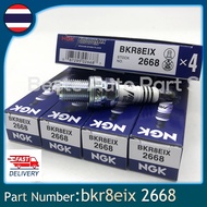 Original Ngk 4PCS BKR8EIX 2668 หัวเทียน MINI Cooper AUDI A3 A4 A5 TT Porsche Volvo Land Rover