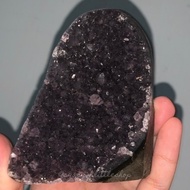 Uruguay Amethyst Geode Cave with Biotite (No Base Included)