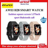 Awei H28 Smart Watch Bluetooth Call HeartRate Blood Pressure Measurement IP67 Waterproof Sport Men And Women Smartwatch