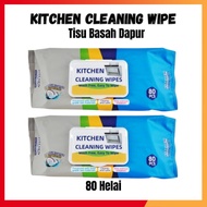 Kitchen Cleaning Wipes 80pcs