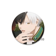 32/44/58mm Anime Wind Breaker Button Pin Badge Haruka Sakura SUOU NIREI SUGISHIA UMEMIYA KIRYU KAJI 