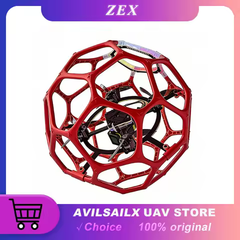 ZEX 200mm/220mm Football Sphere Drone Kit for Teenagers & Students - Aerial Soccer, Racing & DIY Bui