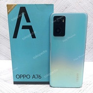 Oppo A76 Ram 6GB Internal 128GB Hp Second Fullset Batangan Original