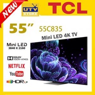 TCL - 55C835 55吋 4K 超高清Mini LED Google 智能電視 TV C835