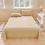 Bedsheets Bed Sheet Set Sheets Set Pillowcases Cotton 3 Piece Soft Microfiber Breathable Easy Resist