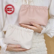 Cosmetic Bag Waterproof Simple Travel Make Up Bag Automatic Lipstick Storage Bag Closing S2e8