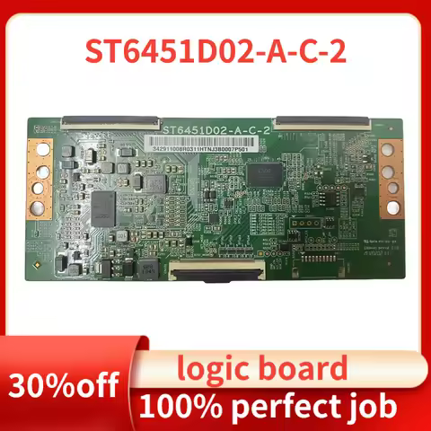T CON Board ST6451D02-A-C-2 T Con Card For TV Professional Test Board Plate Display Card Original T-