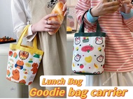 SG Stock Cartoon Goodie Bag Carrier Newborn Full Month Return Gift Lunch Bag Ladies Handbag Gift Bag Gift/Christmas Gift for Friends Family
