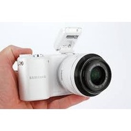 Samsung NX2000 Digital Camera w/20-50mm f/3.5-5.6 Lens - White (EV-NX2000BFWUS)USEDFREE BAG,MINI TRI