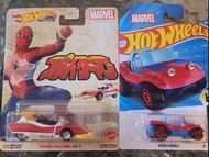 New!《東映蜘蛛俠 戰車& 蜘蛛俠吉普車》[Hotwheels]Spider-man Marvel (非Tomica)