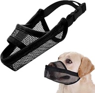 Crazy Felix Nylon Dog Muzzle for Small Medium Large Dogs Poodle Labrador Golden Retriever Doberman, 