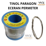 Tinol timah solder eceran permeter merek paragon