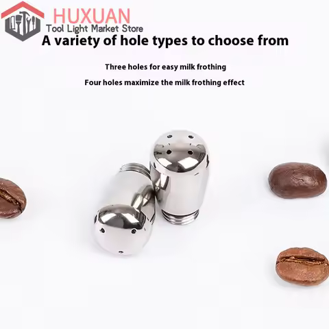 Coffee Maker Steam Nozzle 3/4 Holes Steam Nozzle Milk Foam Spout Steam Wand Tip For Sage Breville 87