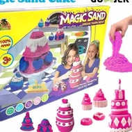 Educational toys for children magic sand birthday cake magic sand creation without stop