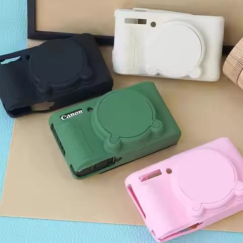 Silicone case for Canon PowerShot SX730 SX740 SX740HS camera; camera bag