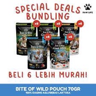 BITE OF WILD POUCH 12X70GR