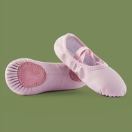 【Upgrade Your Style】 Pu Ballet Shoes Dancing Slippers Gymnastics Shoes Dance Shoes For Woman Girls S