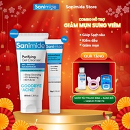 COMBO to Reduce Acne, Swelling and Inflammation for Oily and Acne Skin SANIMIDE, Acne Reduction GEL 