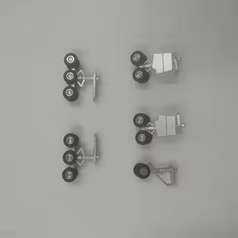 B787 B747 A350 A380 aircraft airplane Airliner model landing gear wheels and stand base accessories 