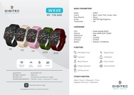 Ready stok Jam tangan Digitec Smartwatch Wave
Original