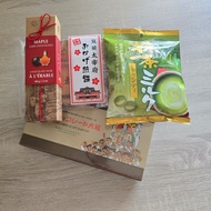 日本福岡零食 日本零食 + 加拿大楓葉朱古力