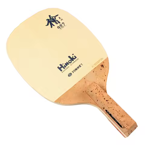 YINHE 982 Japanese Penhold JS Hinoki Table Tennis Blade 1 Ply SOLID Hinoki Ping Pong Bat Paddle Ping