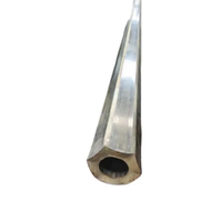 {dfthg} 1Pc Outer hexagonal steel pipe inner circular Hexagonal seamless steel pipe DIY materials