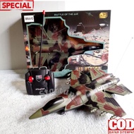 Rc Air Attack Bravo Fighter Military Plane Toy / Military Fighter Remote Control Plane