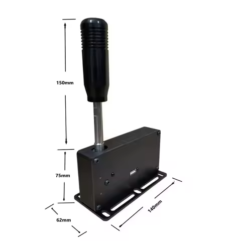 PC Sequential Shifter Gearshift Sim for Logitech G27 G29 G920 G25 Racing Game for Thrustmaster T300R